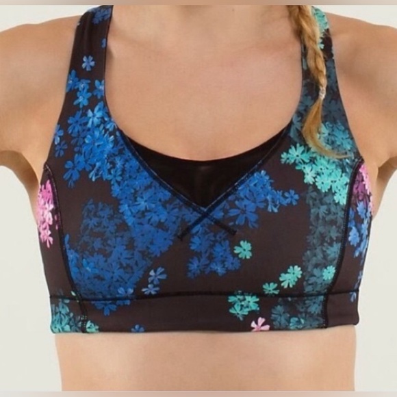 lululemon athletica Other - Lululemon Athletica Floral Sports Bra | Size 6